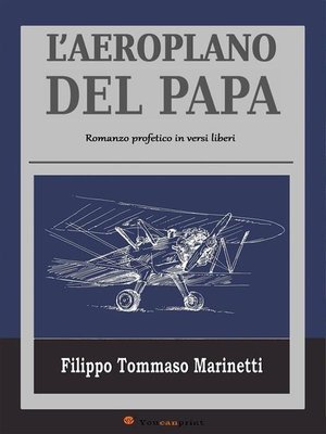 cover image of L'Aeroplano del Papa--Romanzo profetico in versi liberi